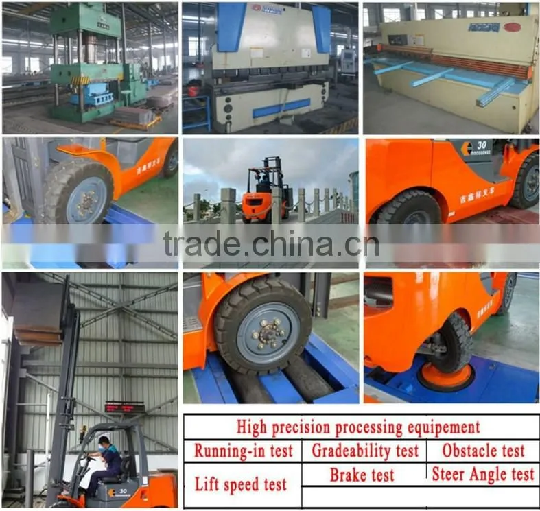 China supplier 3ton LP Gas engine Forklift Trucks for sale with chinese gasoline engine