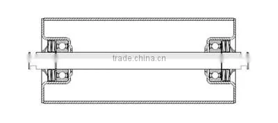Belt Conveyor Troughed Idler/Conveyor Trough Type Forward Rollers/Conveyor Belt Guide Rollers