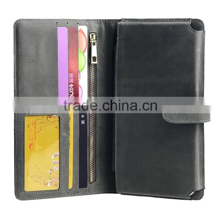Universal genuine leather ladies wallet cases