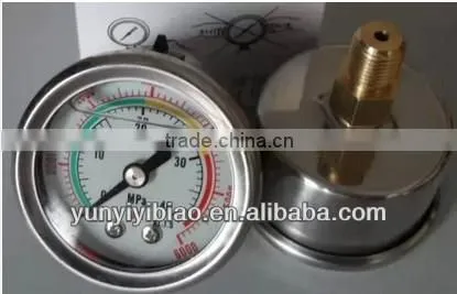 stainless steel pressure gauge