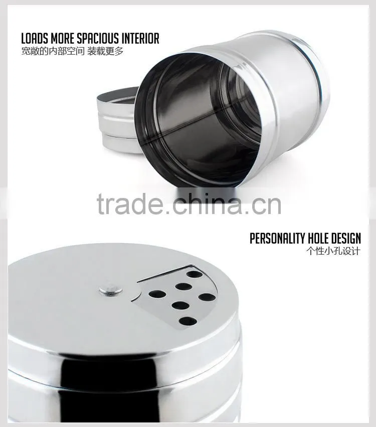 small business ideas stainless steel non magnetic spice jar