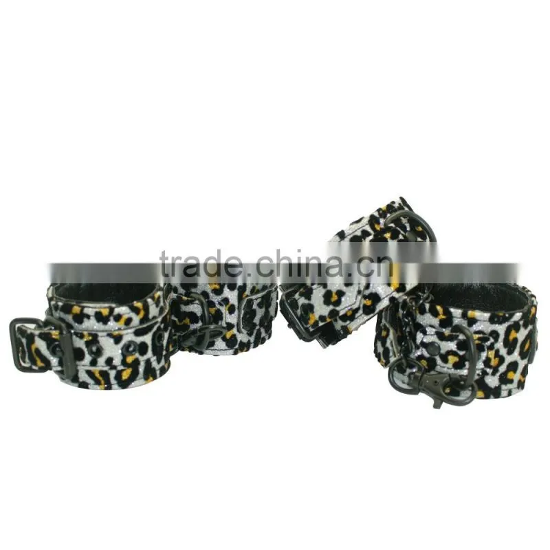 hot sell sexy leather role play sex tools s&m bondage Paddle,whip, eye mask, cuffs,collar with leash