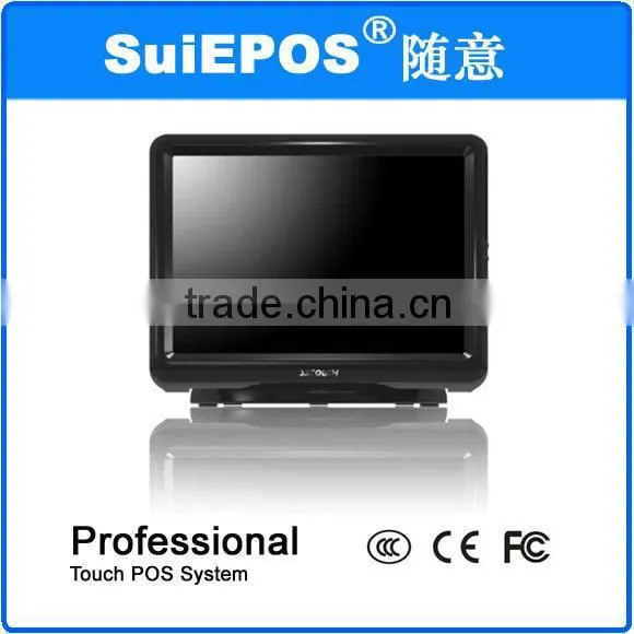 Electronic cash register pos system all in one with customer display