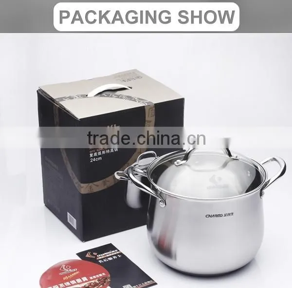 Excellent houseware stainless steel pots for cooking
