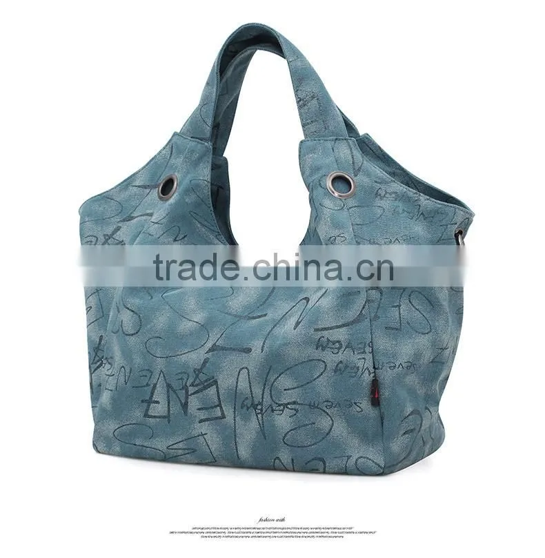 Promotional oem production canvas tote bag