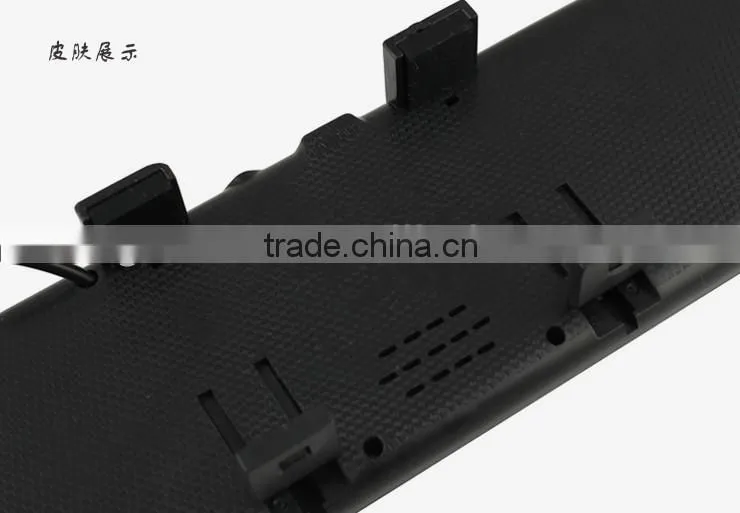 4.3 inch car mirror gps navigator with rearview monitor