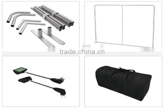 10*8 ft pop up display banner, advertising display stand, pop up banner