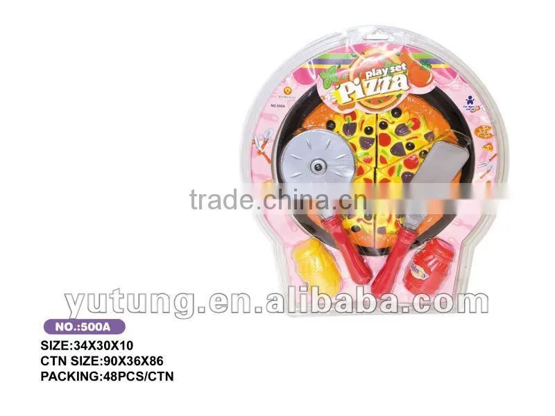 Funny pizza play set