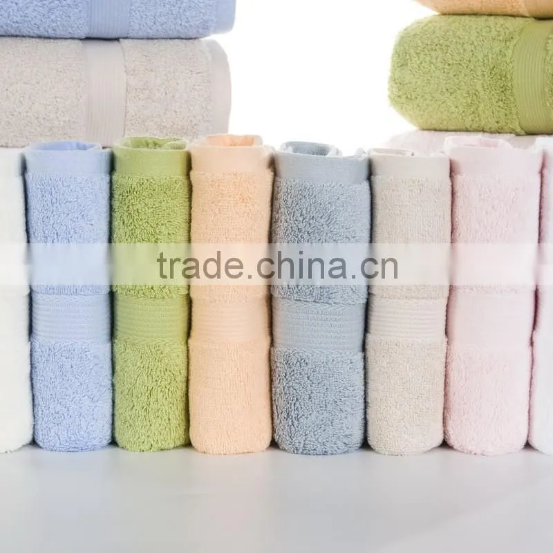 Top grade plain The Egyptian long-staple cotton high thread count bath towels