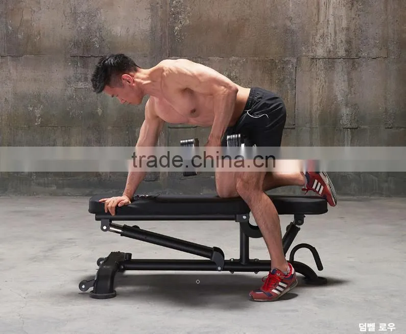 Solid Commercial Grade Bench/ Gym Equipment/ Rack