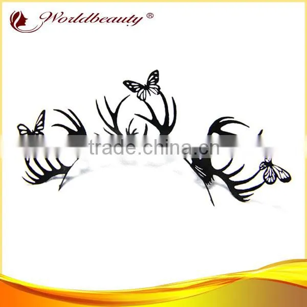 Fashion hot sell paper cut eyelashes false eyelash wholesale