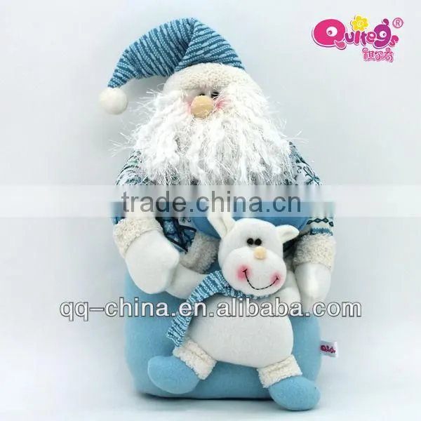 Christmas snowman santa claus doll
