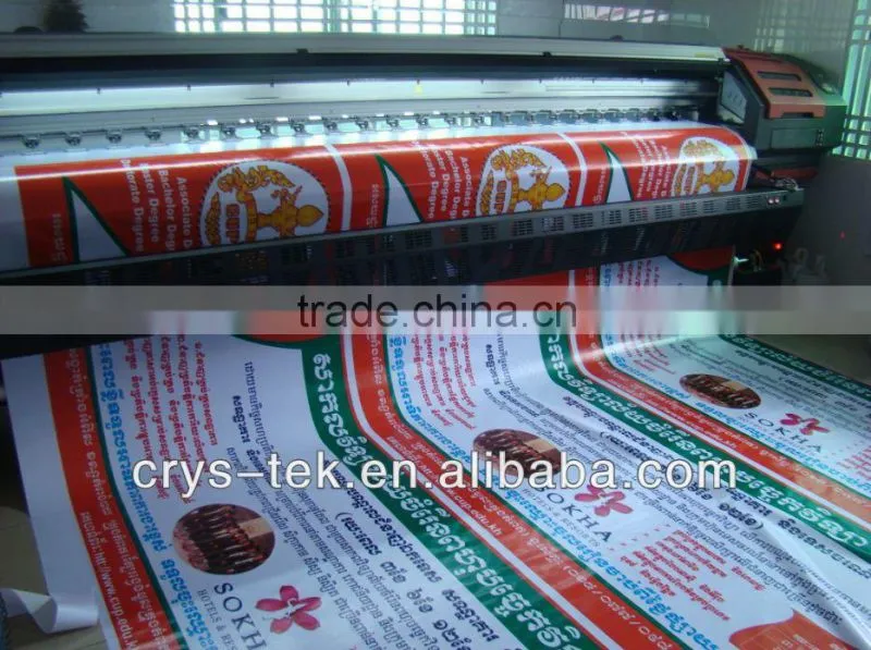 CRYSTEK Crystaljet 3.20m CJ4000 SPT510/35PL advertising large format printer solvent printer