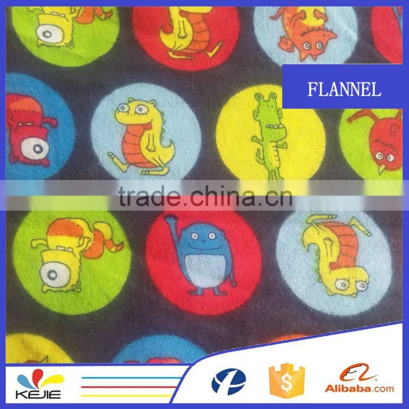 hot sale custom flannel fabric china supplier