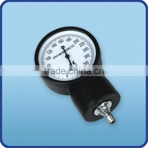 Zine alloy, chrome-plated gauge, high quality palm type aneroid sphygmomanometer