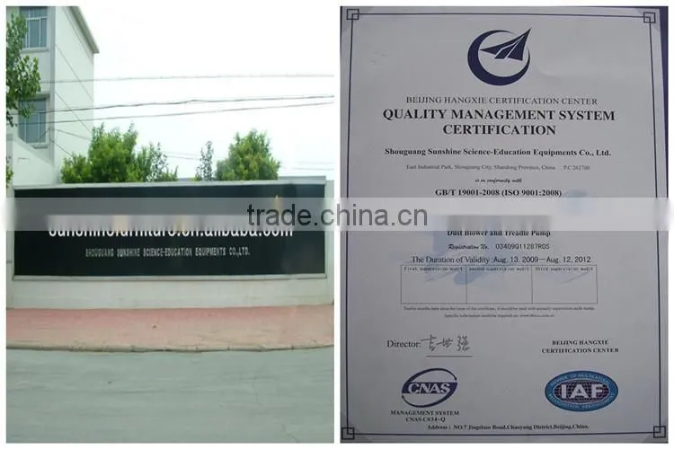 MDF Computer Standing Desk with ISO9001 Certificate