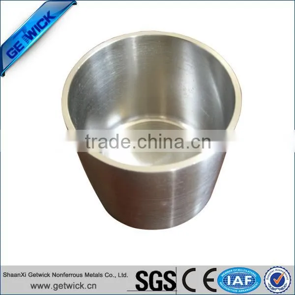 high quality tungsten crucible for Crystal Growth