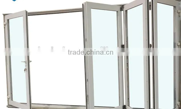 Europe style aluminum folding window with price