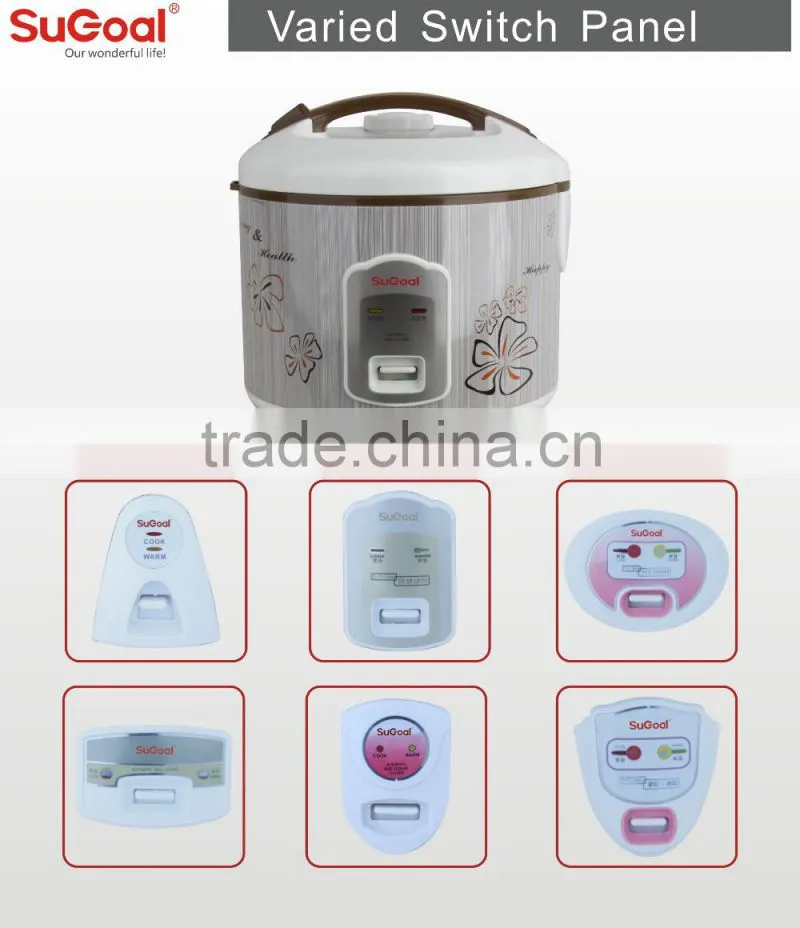 2015 SuGoal high quality rice cooker with stainless steel inner pot