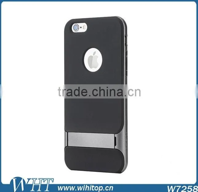 Shockproof Hard Bumper Soft TPU Hybrid Stand Case for iPhone 6