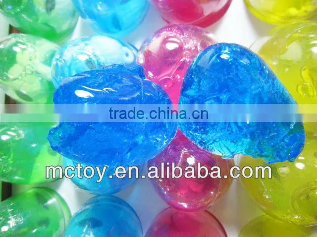 Factory supplier wholesale popular Crystal Egg crystal gift crystal slime toys putty slime