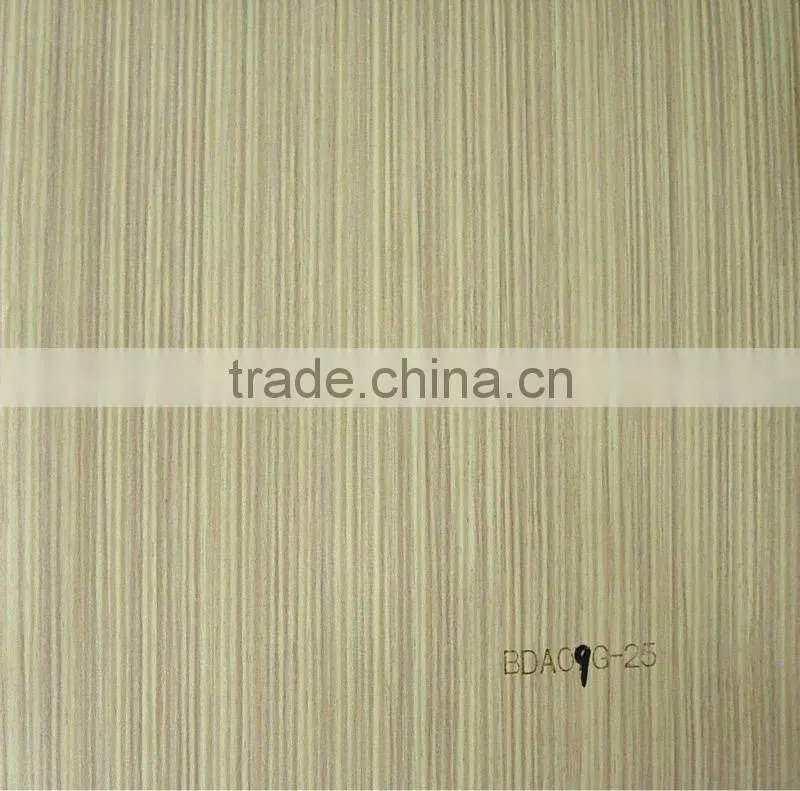 Wood grain pvc decorative design door sheet