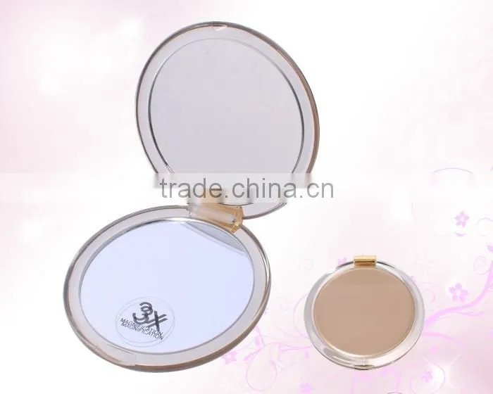 10cm Acrylic pocket mirror with 1x & 10x magnification