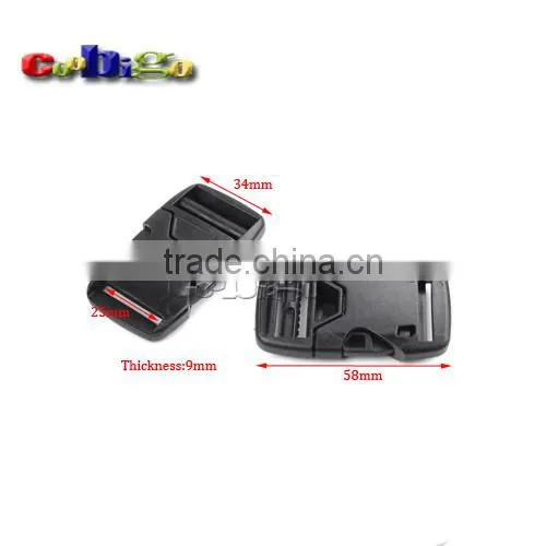 Plastic Side Release Bump Buckle for Backpack Straps Luggage #FLC362-25/32/38