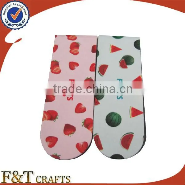 Cheap printing logo can custom size bookmark for your desgin
