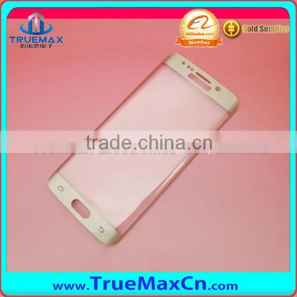 Factory Price For Samsung Galaxy S6 Edge Full Covering Edge Covered Tempered Glass Screen Protector