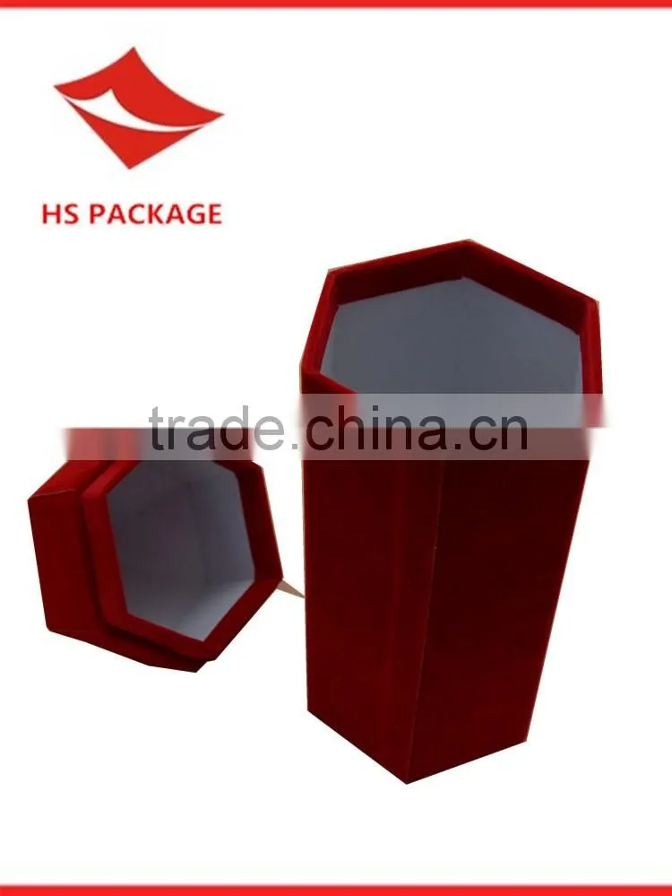 flocking pencial shaped box