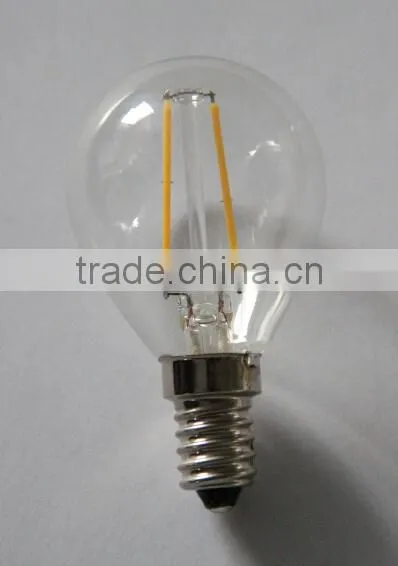 Full glass Filament 4W led E14 led golf ball