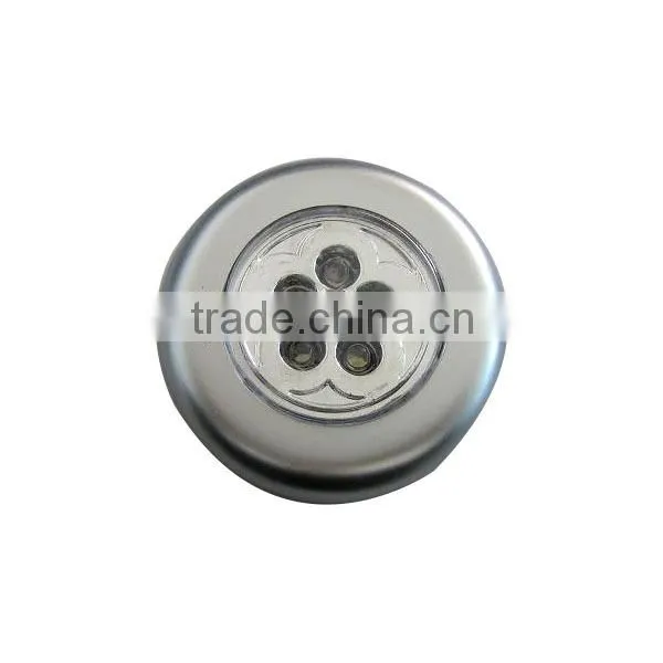 Touch Screen Light Switch Battery LED Small Plastic Body 5 LED Touch Light With Sticker