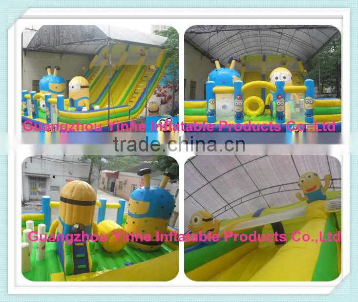 Cheap Giant Inflatable Dragon Slide for kids