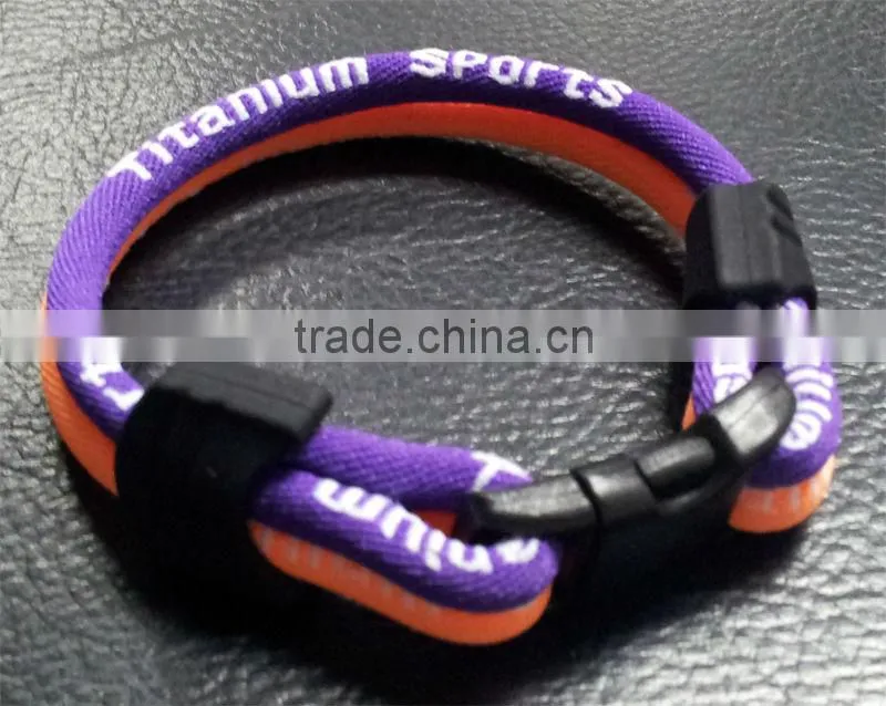 2 rope baseball useful germanium oem orange-neon-orange germanium magnetic necklace sports