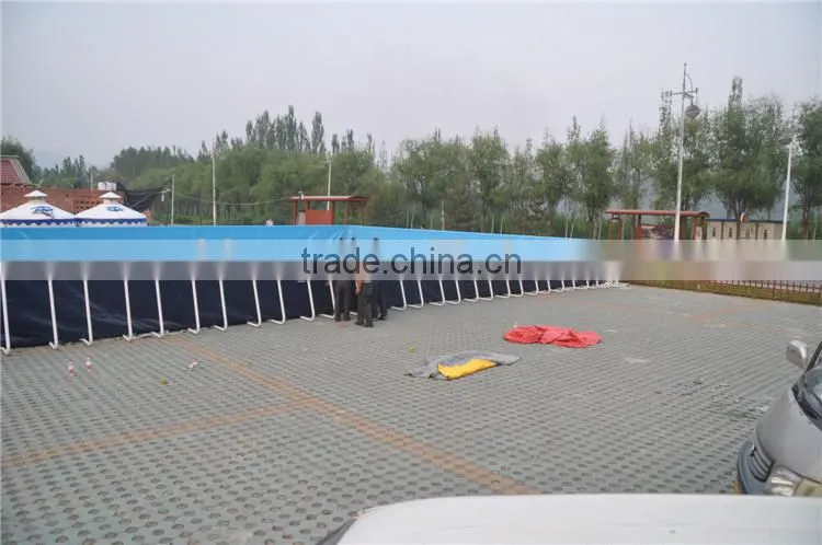 30X15m Water Park Metal Frame Pool for Kids and Adults
