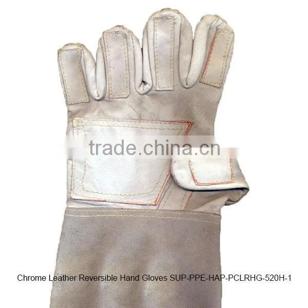 Chrome Leather Reversible Hand Gloves ( SUP-PPE-HAP-PCLRHG-520H-1 )