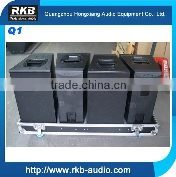 Q1 daul 10 inch 2 way church sound systems line array speaker system