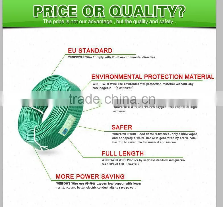 UL 1061 22 AWG SR-PVC insulated copper thin electrical wire
