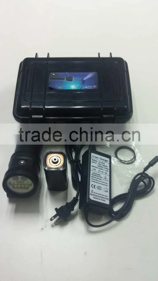 Hi-max UV9 5000lumen Diving Video light 110 wide angle underwater photography light