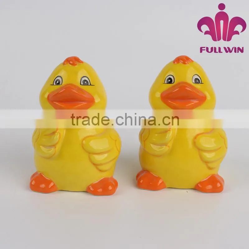Cheaper ceramic mini duck salt and pepper shaker