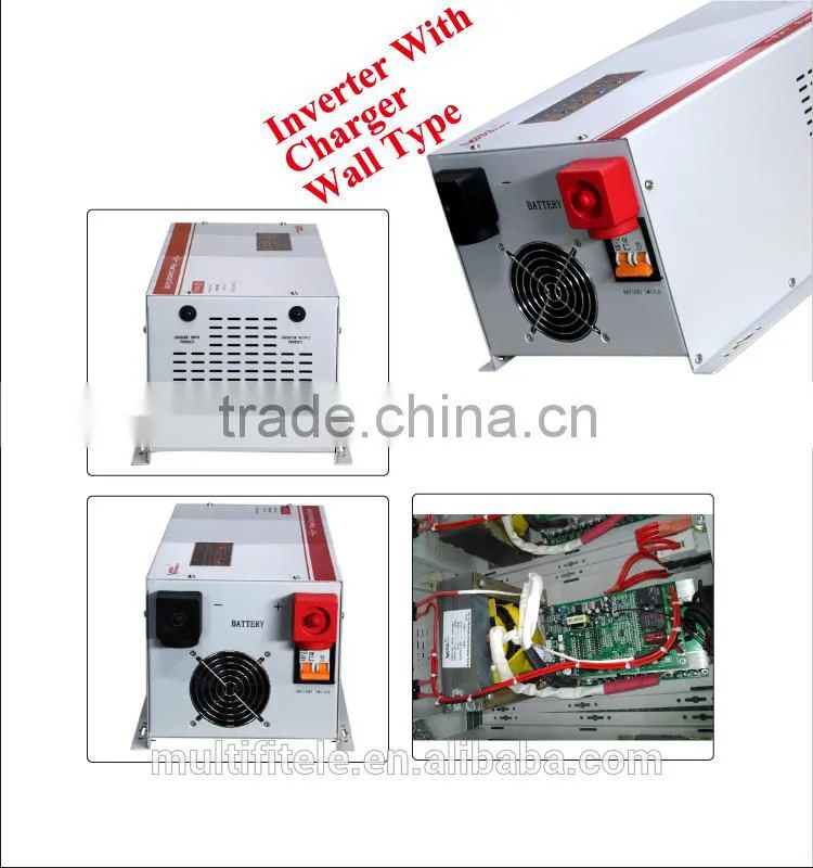 Solar charger inverter with wall 4000w practical