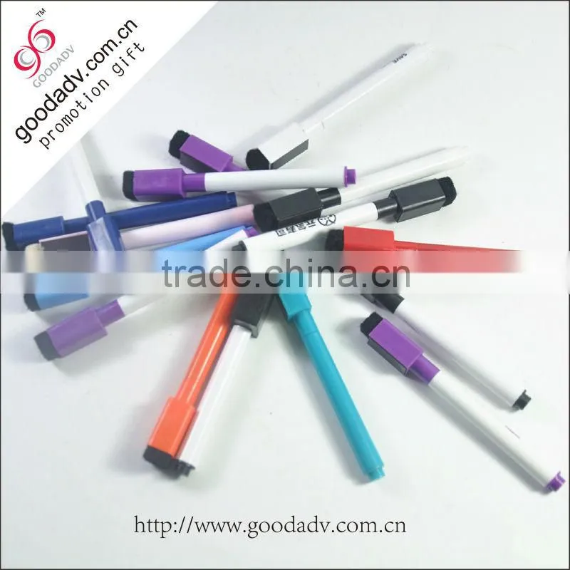 2015 Guangzhou colorful magnetic whiteboard marker dry eraser pen
