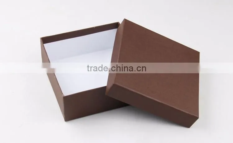 Custom grey board hat box black paper box for gift