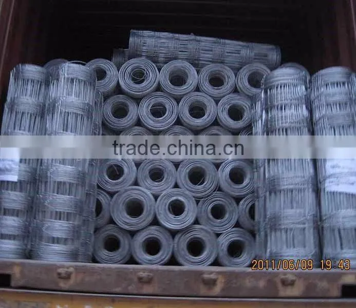 Hot Dipped Galvanized Grassland Fence For Cow And Cotton