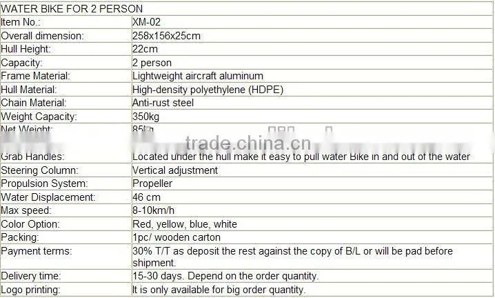 Water bikes for sale / water bikes wholesale
