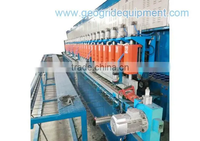 Ultraosonic welding machine,Steel plastic Geogrid machine