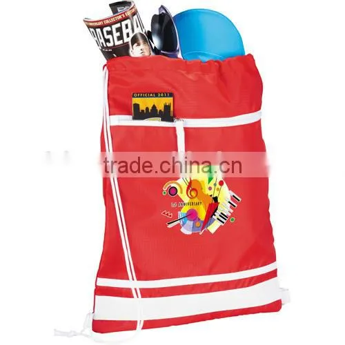 420D Game Day Cinch Bag Fashion Drawstring Backpack
