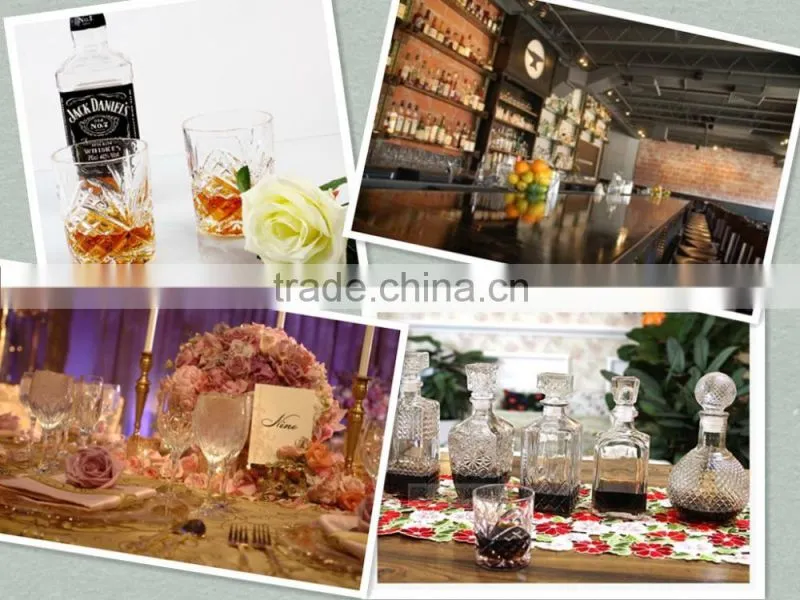 LXHY-T055 lead free plush crystal drinking glass manufacturers china