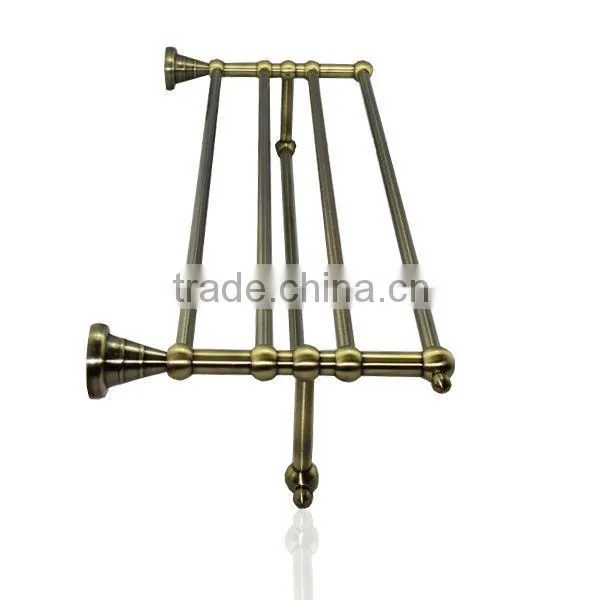 new stylish double towel shelf bath hardware